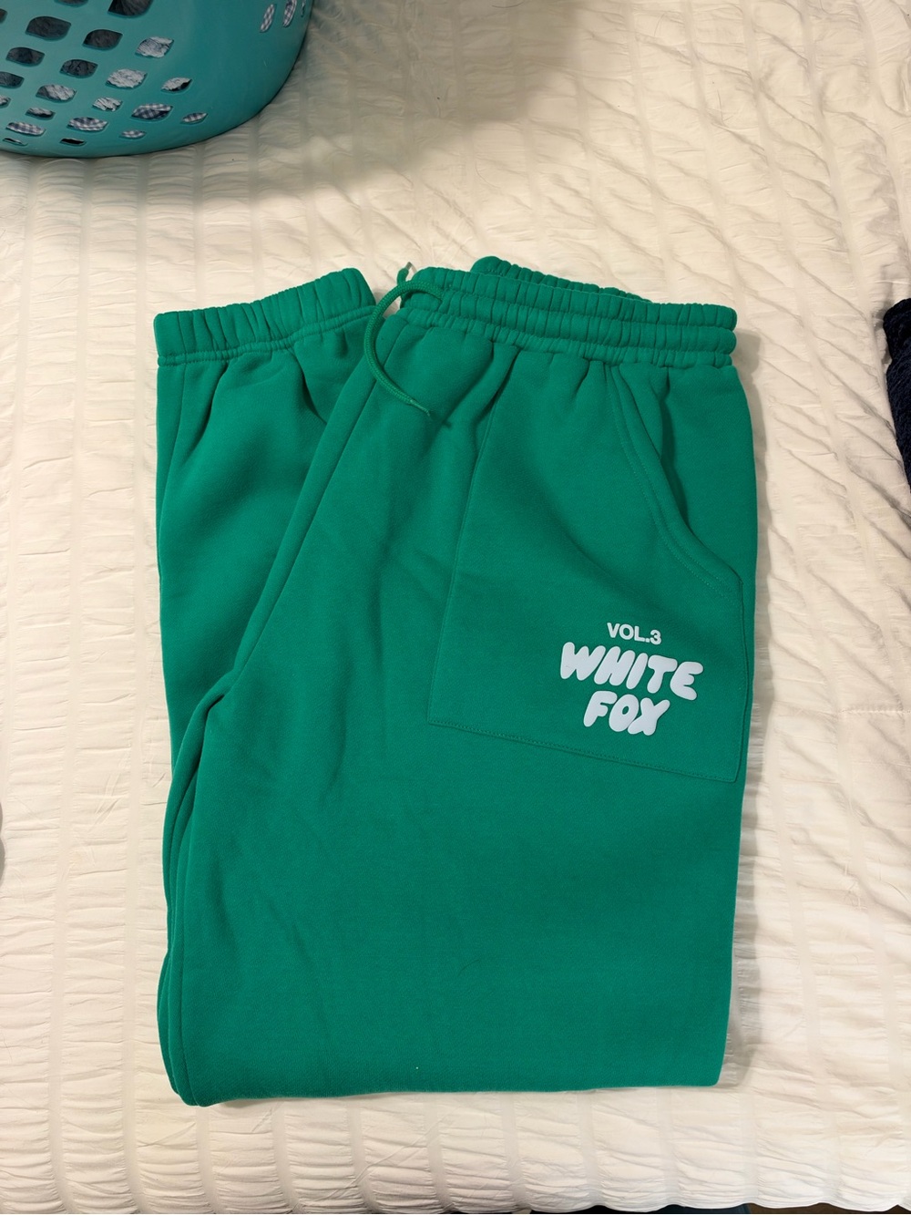 NWT White Fox Sweatpants